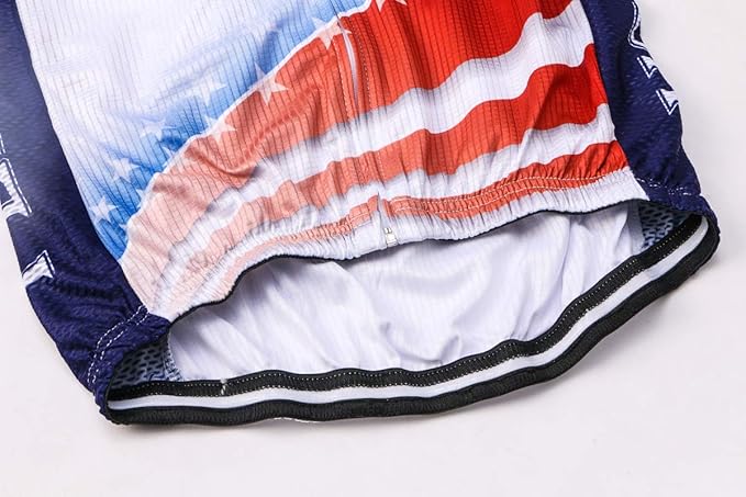 New Pro Full Zipper Men's Cycling Jersey Short Sleeve Riding Shirt USA