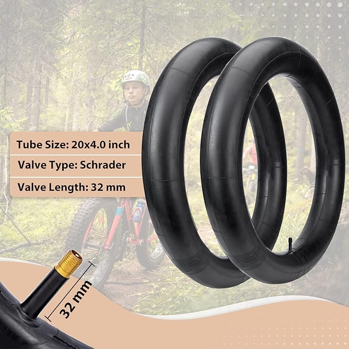 MOHEGIA Fat Bike Tire: 20x4.0/26x4.0 Inch Fat Tire,High-Performance and All-Terrain Folding Replacement MTB Bicycle Tire with Street or Trail Riding