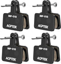 AGPTEK Bike Brake Pads, High-Performance Brake Pads, Disc Brake Pads & Spring (Semi-Metallic&Resin) for Mountain Bike Disc Brakes,Bike Pads Compatible with TRP Tektro Shimano Deore Br