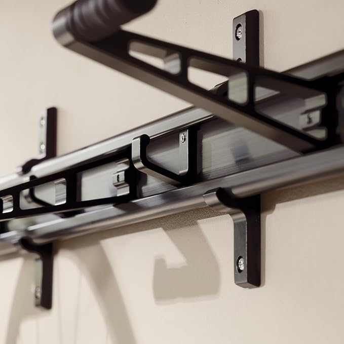 CyclingDeal Bike Wall Mount Rack - Adjustable Indoor Outdoor Storage Vertical Cycling Hook Hanger Organiser - Safe & Secure for Storing MTB Road Bicycles in Garage or Home - Classic 3 Bikes