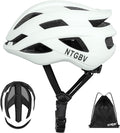 Adult Bike Helmet for Men/Women with Helmet Bag 2 Removable Moisture-Wicking Liners Adjustable Dial Comfort Fit Lightweight Shockproof CPSC 1203 Safety Certified for Road-Ready/Urban-Commute/MTB