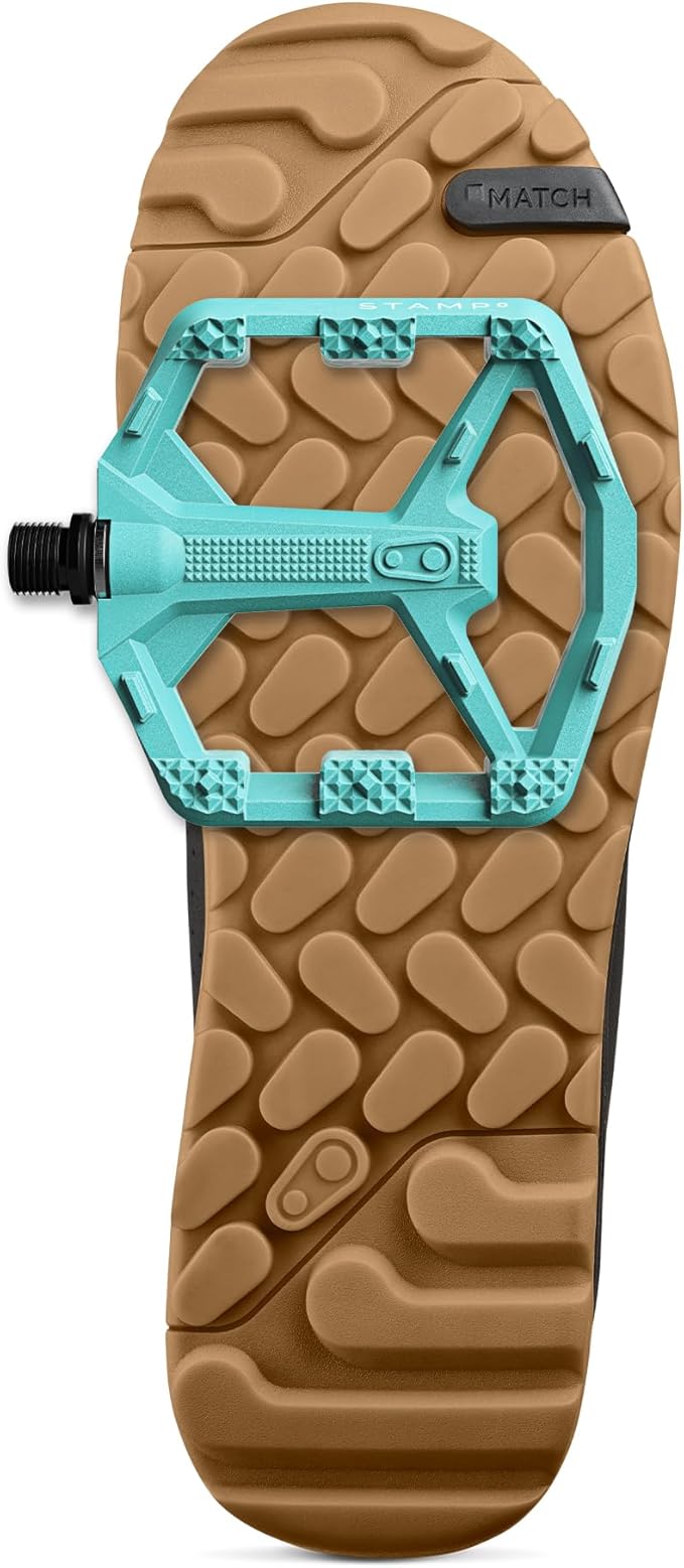 Crankbrothers Stamp Flat MTB Pedals - Size-Specific, Lightweight, Versatile, Durable Bike Pedals