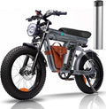 SMARTRAVEL Electric Bike for Adults,Ebike with Powerful Brushless Motor,25Ah Battery,UL&GCC Certification,20”x4.0 Fat Tire,Commuter Electric Bicycle,with Front/Rear Turn Signals