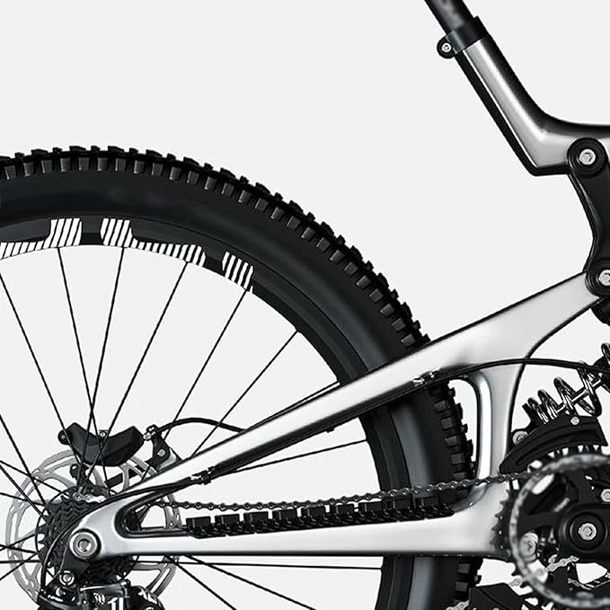 Eagles Mountain Bike Chainstay Protector, MTB Silicone Chain Stay Frame Guard, Road Bicycle Chain Pad for Most Bicycle Protect Your Bike Frame from Scratch by Chain(1 PCS, E214)