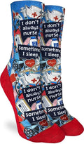 Good Luck Sock Novelty Crew Socks for Adults - For Men, Women and Teens