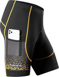 Santic Men's Cycling Shorts Padded Bicycle Riding Pants Bike Biking Clothes Cycle Wear Tights