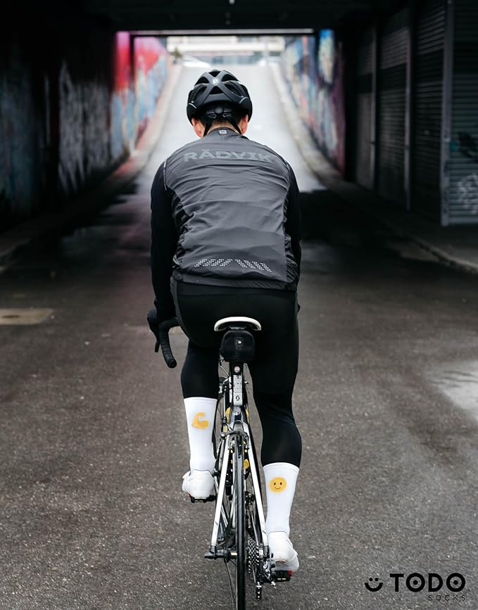 TODO PRO Cycling Socks - Breathable Bike Socks for Men and Women