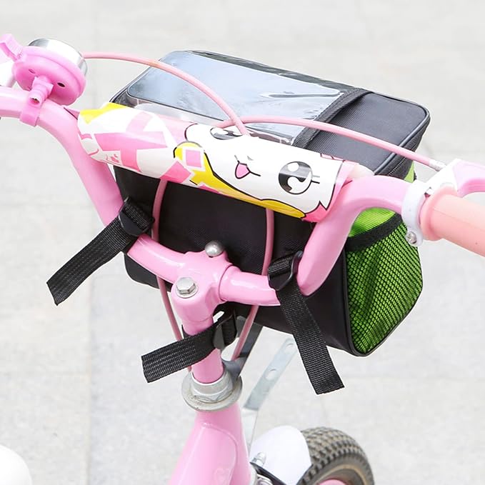 Bike Handlebar Bag Multifunctional Waterproof Mountain Bike Crossbar Front Bag Basket Bicycle Front Phone Storage Pouch Bag Professional Cycling Accessories for Outdoor Hiking Travel
