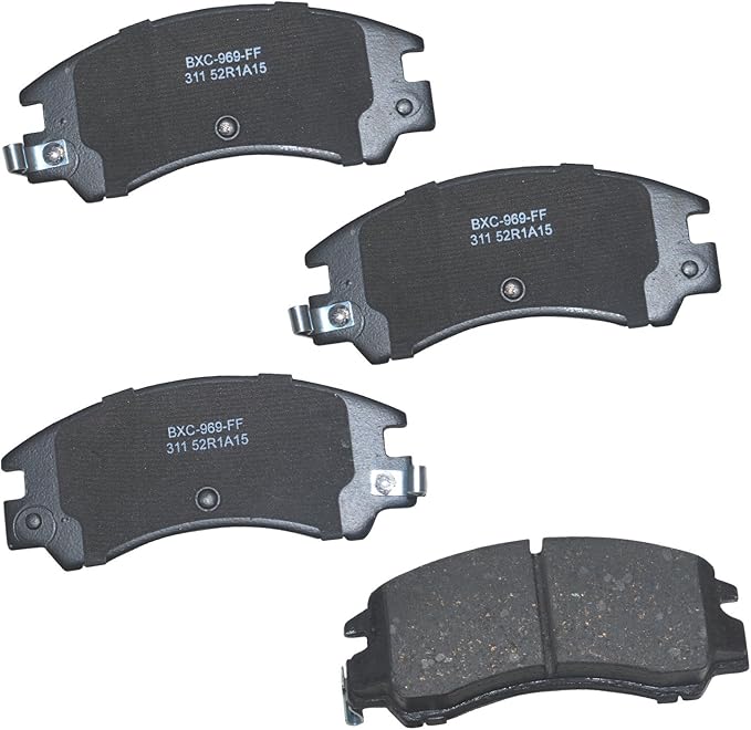 Bendix Premium SBC311 Ceramic Front Brake Pads for Subaru DL 1989-1985, GL 1989-1985, GL-10 1989-1985, Loyale 1994-1990, RX 1989-1985, XT 1991-1985