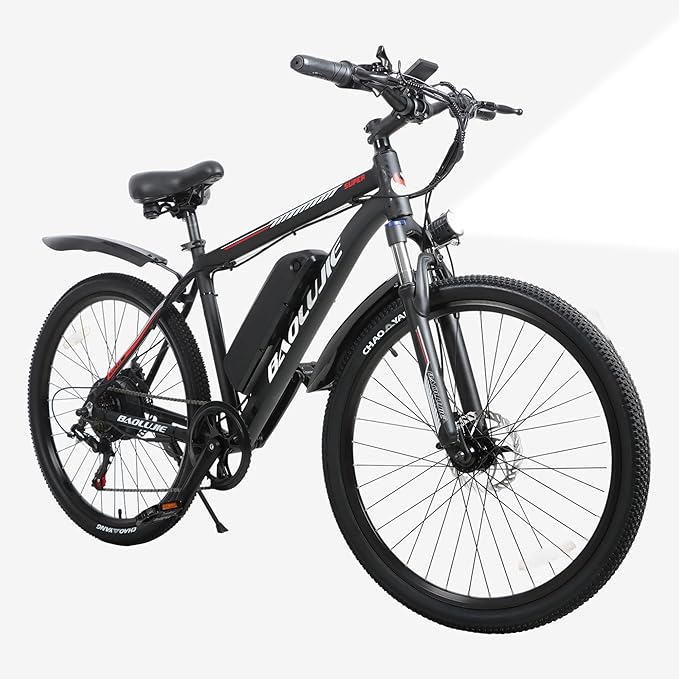 1000W Electric Bike for Adults 28MPH 540Wh Removable Battery 80 Miles Range 7-Speed Gears LCD Display UL 2849 Certified E Bike Electric Mountain Bike 26" Commuter Ebikes