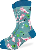 Good Luck Sock Novelty Crew Socks for Adults - For Men, Women and Teens