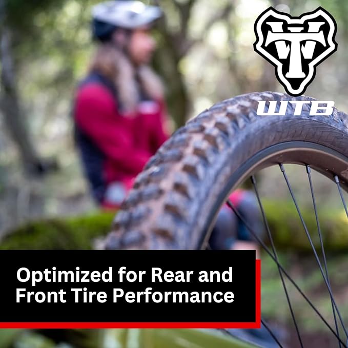 WTB Trail Boss Mountain Bike Tire (27.5”/29") Tubeless Folding - Aggressive Tread for Trail Rides (Black/Tan, SG1/SG2 Puncture Protection)