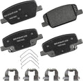 Bendix Premium SBC2199 Ceramic Rear Brake Pads for Hyundai Palisade 2024-2020, Santa Fe 2020-2019, Kia Telluride 2023-2020