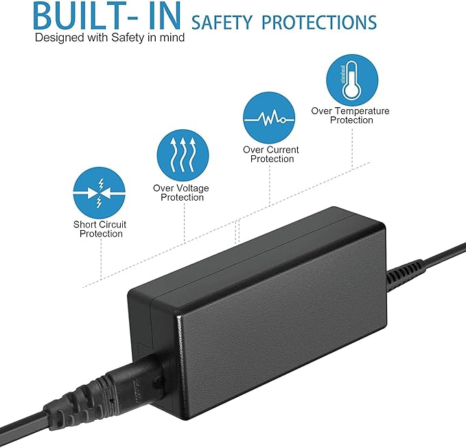 54.6V 2A AC/DC Adapter for Gotrax R1 F1 48V 350W 20" Folding Commuter Electric Bike
