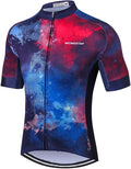 Weimostar Men's Cycling Jersey Men Mountain Bike Jerseys Short Sleeve Tops S-5XL