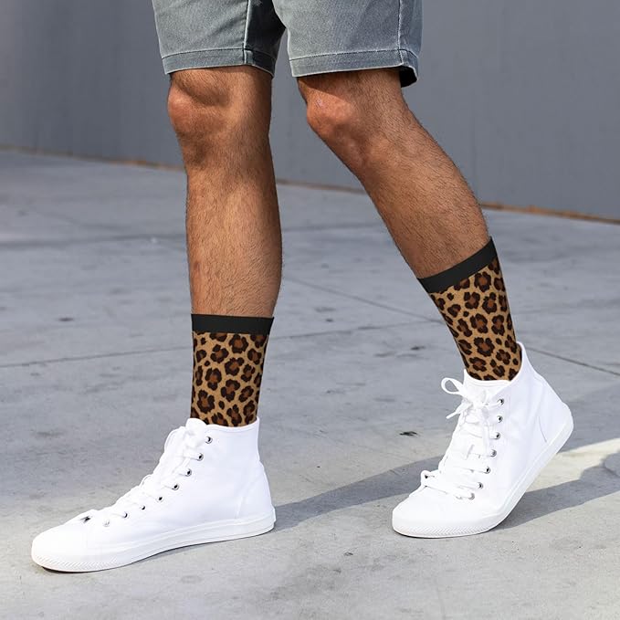 Crew Athletic Socks Funny Crazy Casual Sports Novelty Dress Socks for Women Men Running Hiking