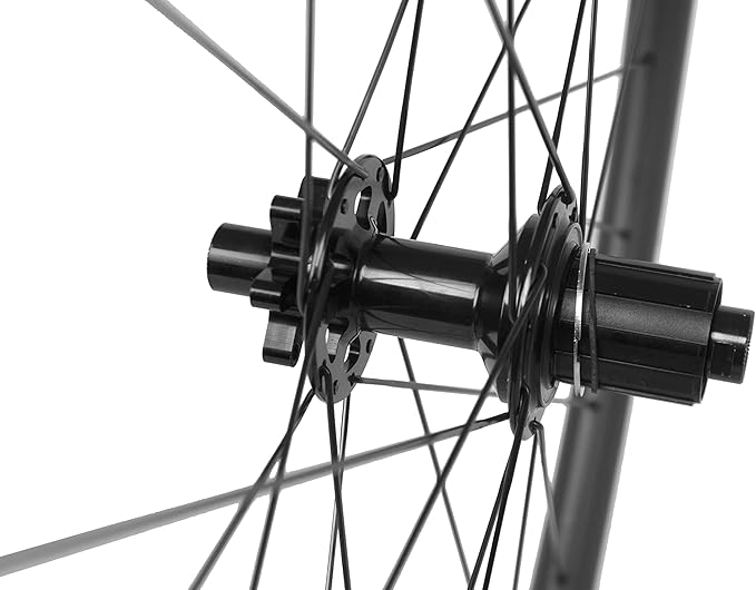 Superteam 25/35/45/55 Disc Brake Wheelset Carbon Fiber Road Bike 28mm 700c Tubeless Wheel