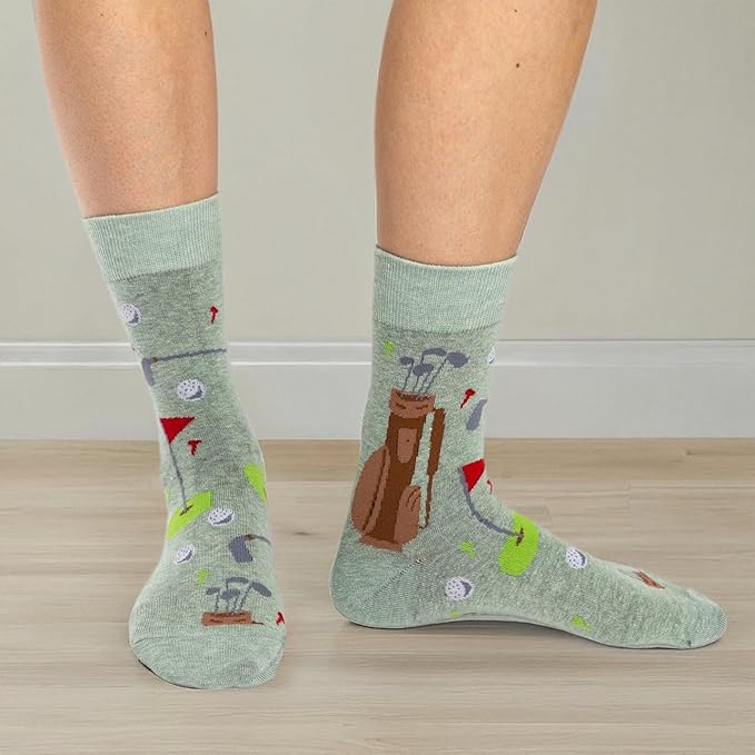 Good Luck Sock Novelty Crew Socks for Adults - For Men, Women and Teens