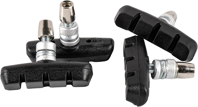 Chooee Bike V-Brake Pads, Bicycle Brake Pad Set, 2 Pairs Universal Brake Shoes