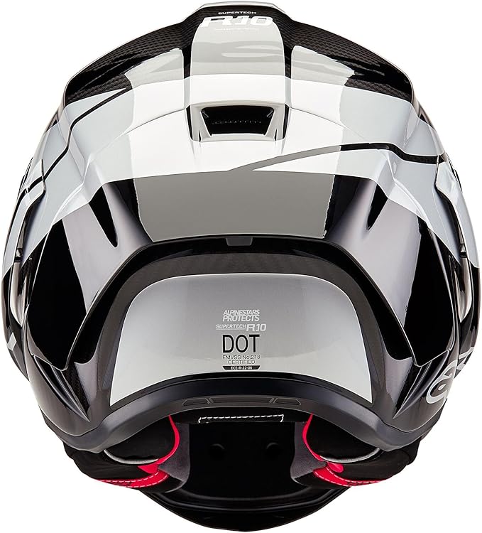 Alpinestars Supertech R10 Element Helmet, Carbon Fiber, Aerodynamic Full-Face Design, Ventilation & Safety, DOT & ECE Certified for Street & Track Riders