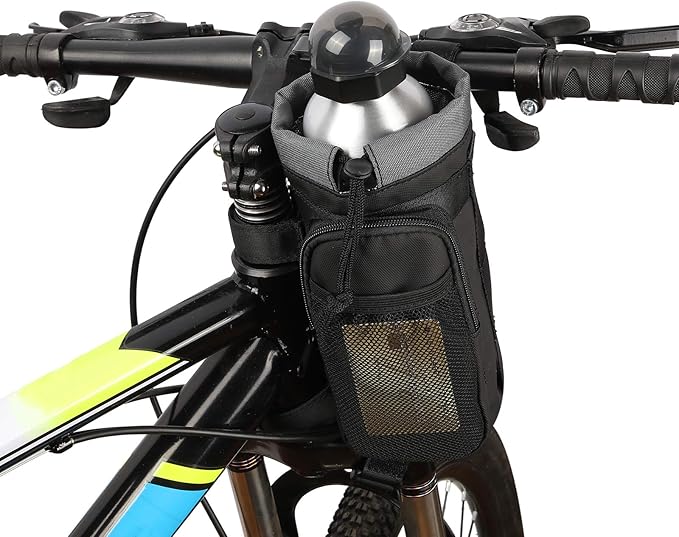 Bike Handlebar Bag Lightweight Waterproof Front Frame Storage Top Tube Bikes Pouch Large-Capacity Front Pack for Road Mountain Bicycle Outdoor Cycling Travel