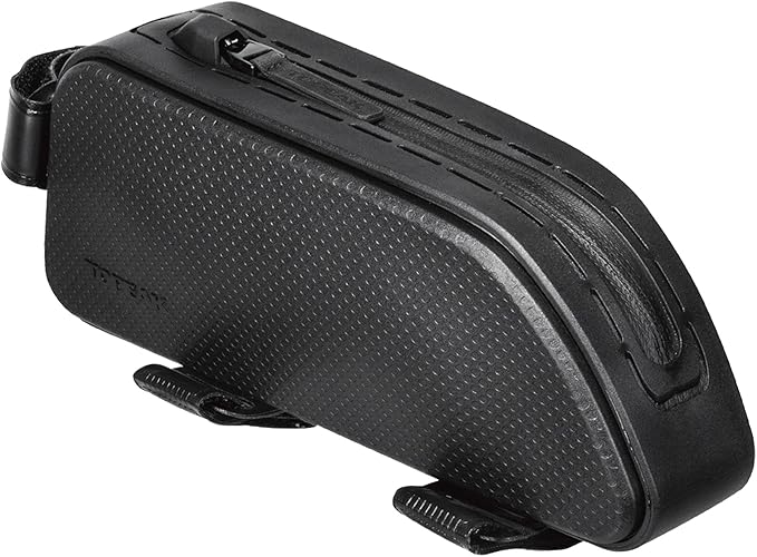 Topeak FastFuel DryBag X – 1.25L Weatherproof Top Tube Bike Bag with Hard Shell, Streamlined Profile, and Quick-Access Zippered Storage for Tools, Snacks & Smartphones