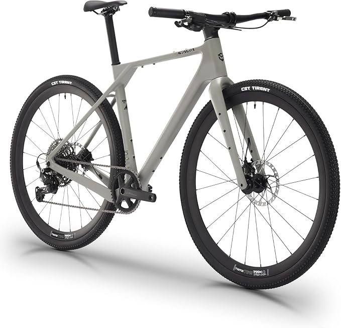 SAVADECK Carbon Gravel Bike - T800 Carbon Frame & Fork | Shimano U6000 11-Speed Groupset | Hydraulic Disc Brakes | 700CX40mm All-Terrain Tires | Men & Women Road/Off-Road Bicycle