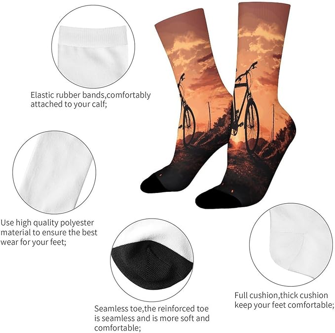 Road Bicycle Sock Breathable Short Casual Socks Odor Resist Running Sock Mini Cute Crew Socks for Men Women