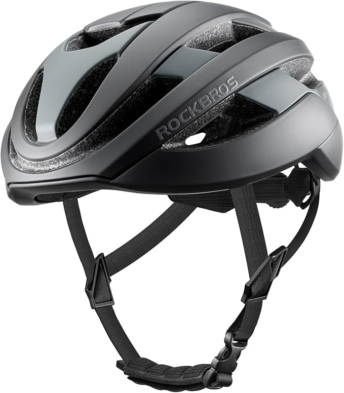 ROCKBROS Bike Helmet for Adults, Size 54-62 cm for Riders, Microshell, Adjustable Dial, Interior Padding, Air Vents, Mountain & Road Bike MTB Commuting