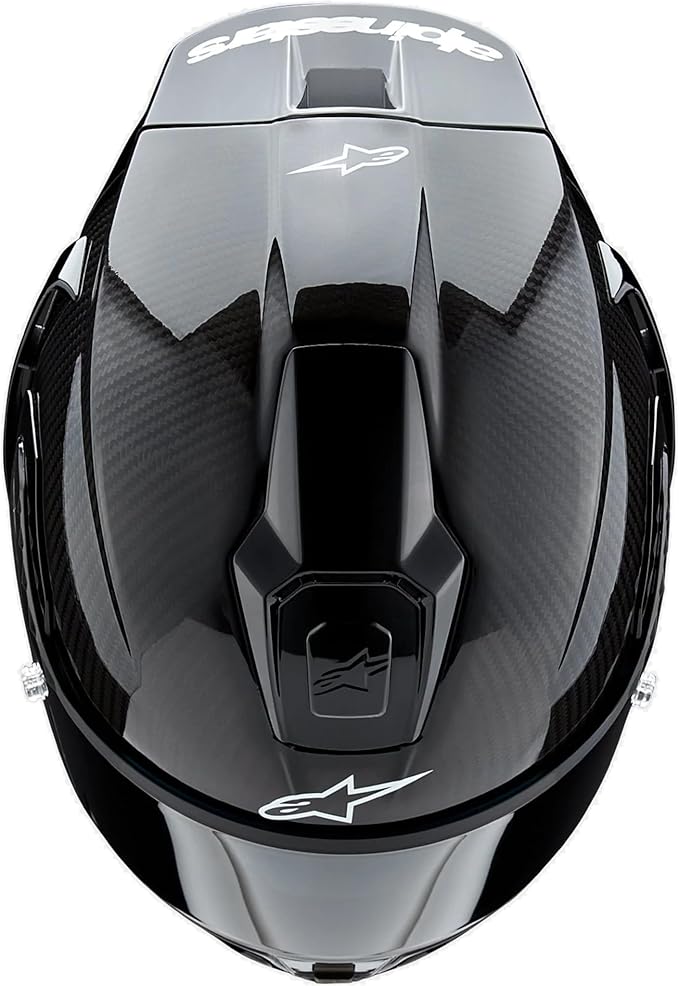 Alpinestars Supertech R10 Solid Helmet, Carbon Shell, CE-Certified, Advanced Ventilation & Fit