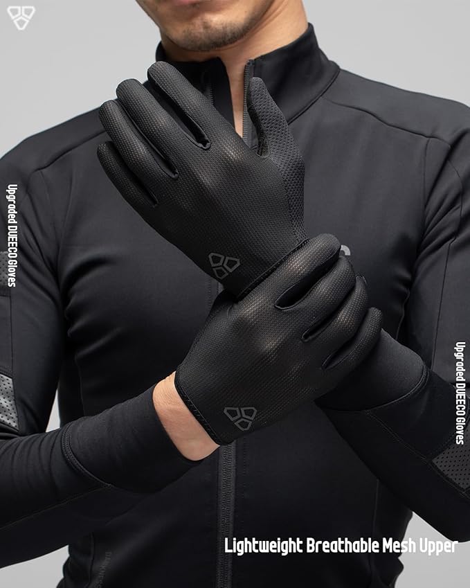 Bike Gloves - Summer Thin Touch Screen Cycling Gloves for Driving, Running, Hiking