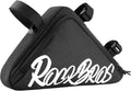ROCKBROS Bike Frame Bag Storage Triangle Bag with Side Pockets, Cycling Pouch for Road Mountain MTB Gravel,Black,1.4L