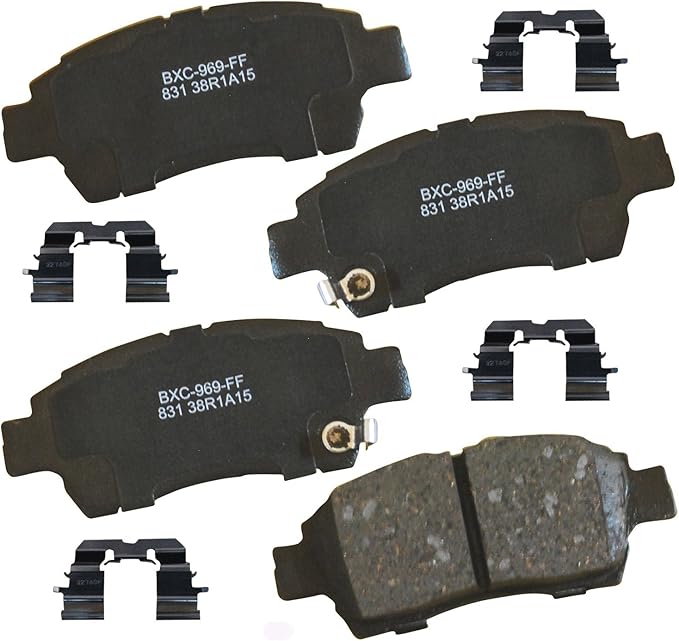 Bendix Premium SBC831 Ceramic Front Brake Pads for Toyota Echo 2000