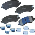 Bendix Premium SBC856 Ceramic Front Brake Pads for Chrysler Town & Country 2007-2003, Voyager 2008-2001, Dodge Caravan 2007-2001, Grand Caravan 2005-2001, Jeep Liberty 2007-2002