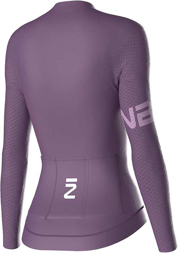 INBIKE Cycling Jersey Women Long Sleeves Bike Shirts with Pockets Quick Dry Bicycle Clothing for Road Biking Riding