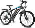 Electric Bike for Adults, 1000W Peak Ebike, 50Miles 21.7MPH Electric Mountain Bike, 26" Adult Electric Bicycle with 48V Removable Battery, Fenders,7 Speed, Front Suspension, UL 2849 Certified