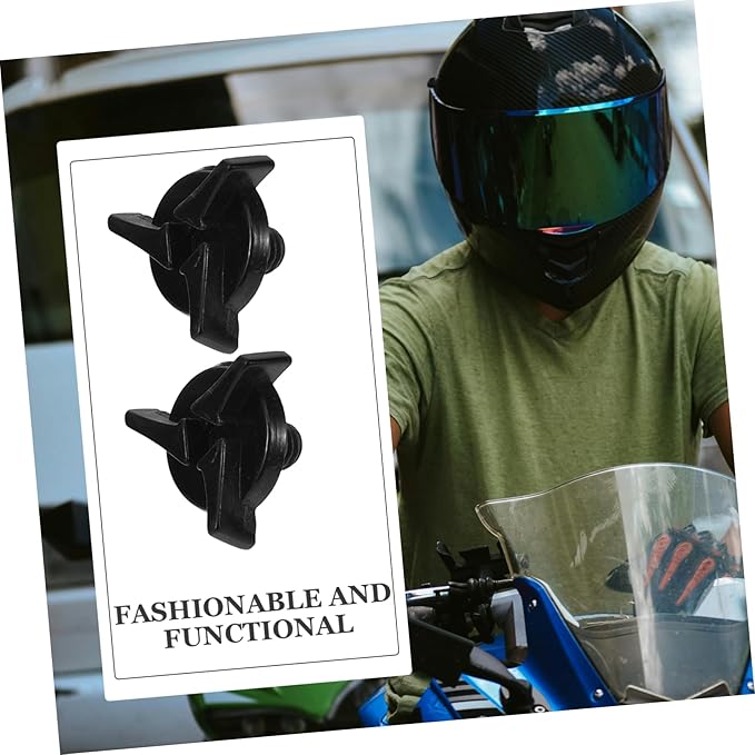 6pcs Dirt Bike Helmet Visor Screws Plastic Replacement Screws Motorcycle Helmet Parts Visor Repair