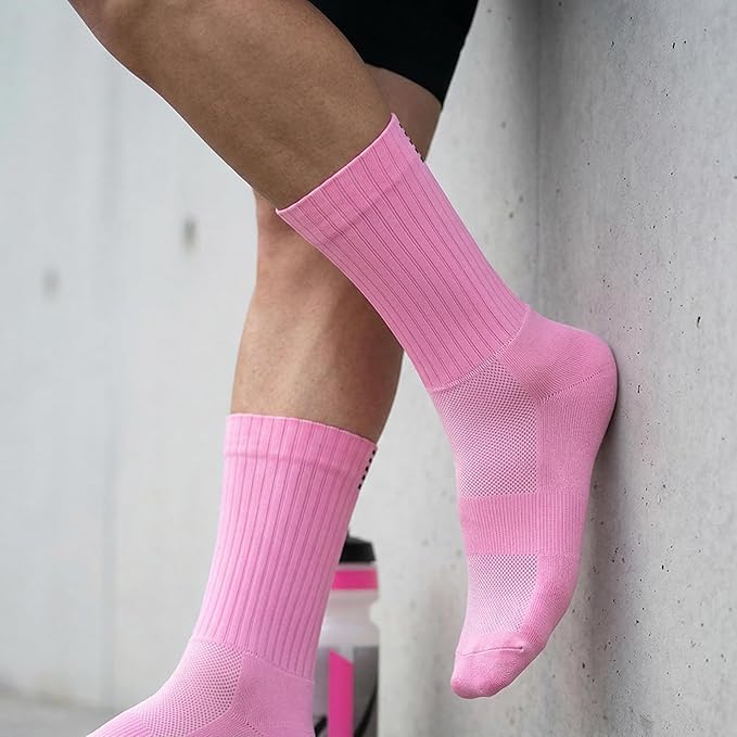 Cycling Socks for Men & Women - 3D Arch Support Compression Bike Socks | Moisture Wicking & Breathable