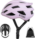 Adult Bike Helmet for Men/Women with Helmet Bag 2 Removable Moisture-Wicking Liners Adjustable Dial Comfort Fit Lightweight Shockproof CPSC 1203 Safety Certified for Road-Ready/Urban-Commute/MTB