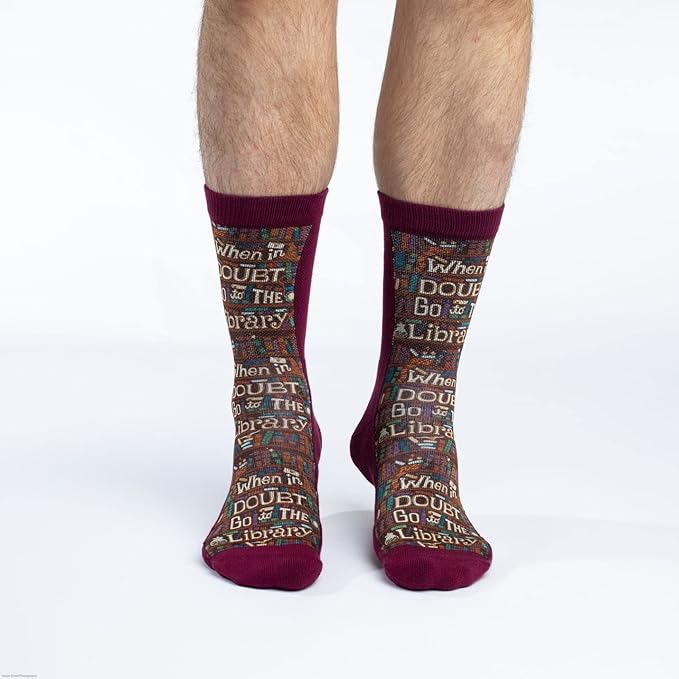Good Luck Sock Novelty Crew Socks for Adults - For Men, Women and Teens