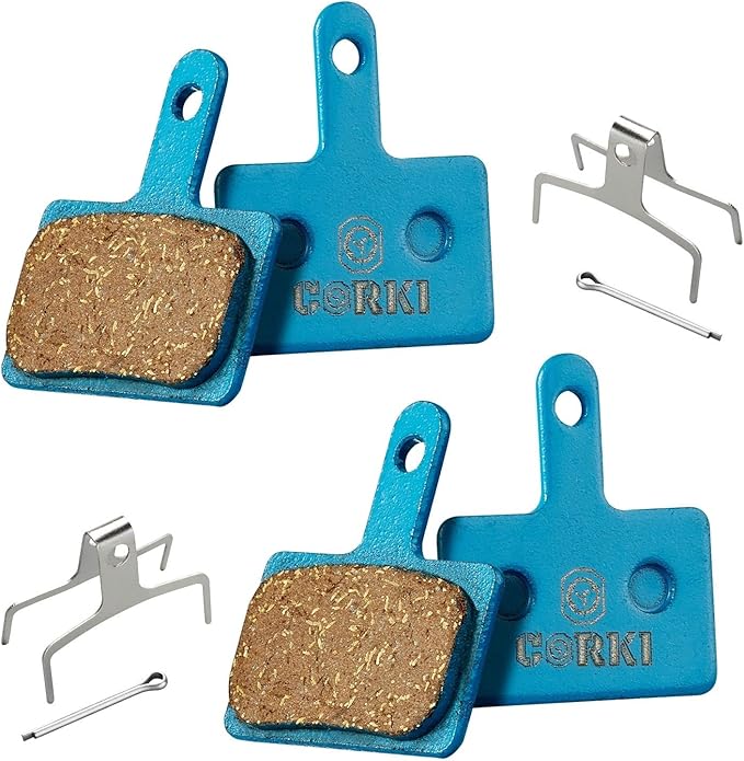 2 Pairs Brake Pads for TRP Tektro Shimano Deore Br-M575 M525 M515 T615 T675 M505 M495 M486 M485 M475 M465 M447 M446 M445 M416 M415 M395 M375 M315 M355 C601 C501(Resin,Semi-Metallic,Sintered Metal)