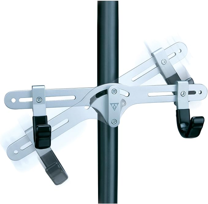 Topeak Dual Touch Bike Storage Stand , L x W x H ﻿44 x 34 x 214 cm (Open) / ﻿17.3” 13.4” x 84.3”