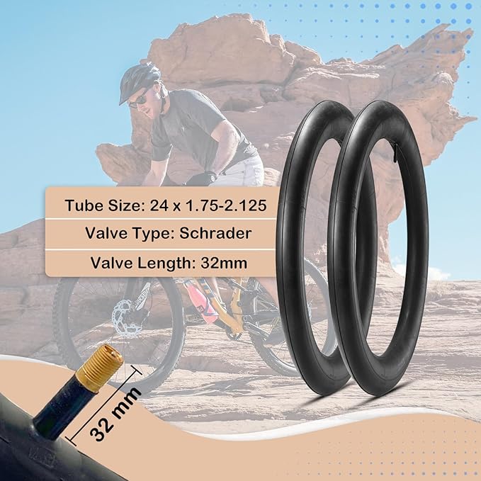 MOHEGIA Mountain Bike Tires - 20/24/26/27.5 Inch Folding MTB Bicycle Tires Replacement,Steel Bead All-Terrain and High-Performance Durable for Off-Road,Street & Trail Adventures