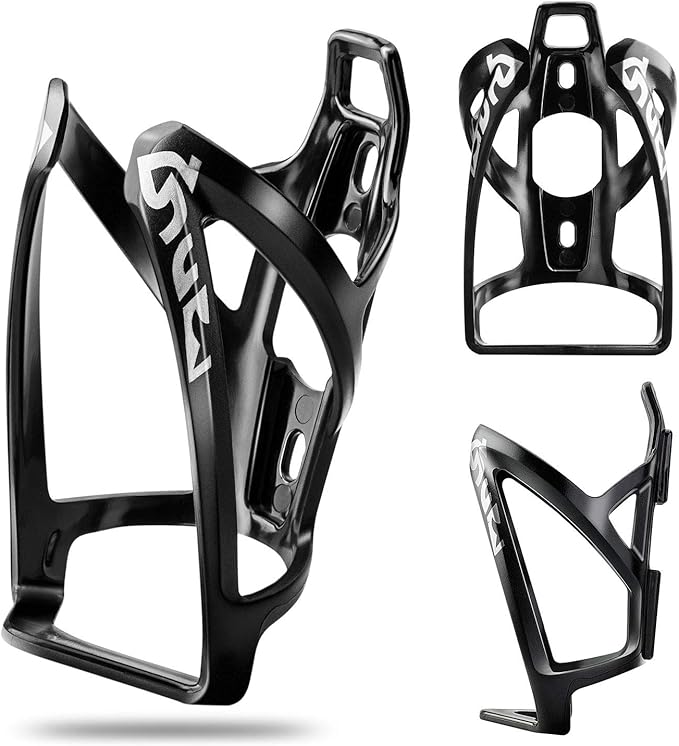 Bike Bottle Holder & Cage - Ultralight Plastic, BPA-Free 25oz Water Bottle for MTB & Road Bikes
