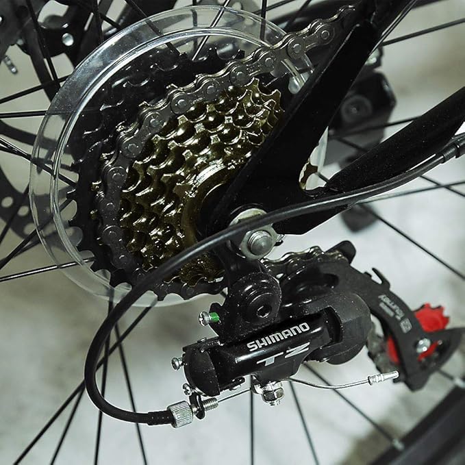Xspec 26" 21 Speed Folding Mountain Bike Bicycle Trail Commuter for Adults