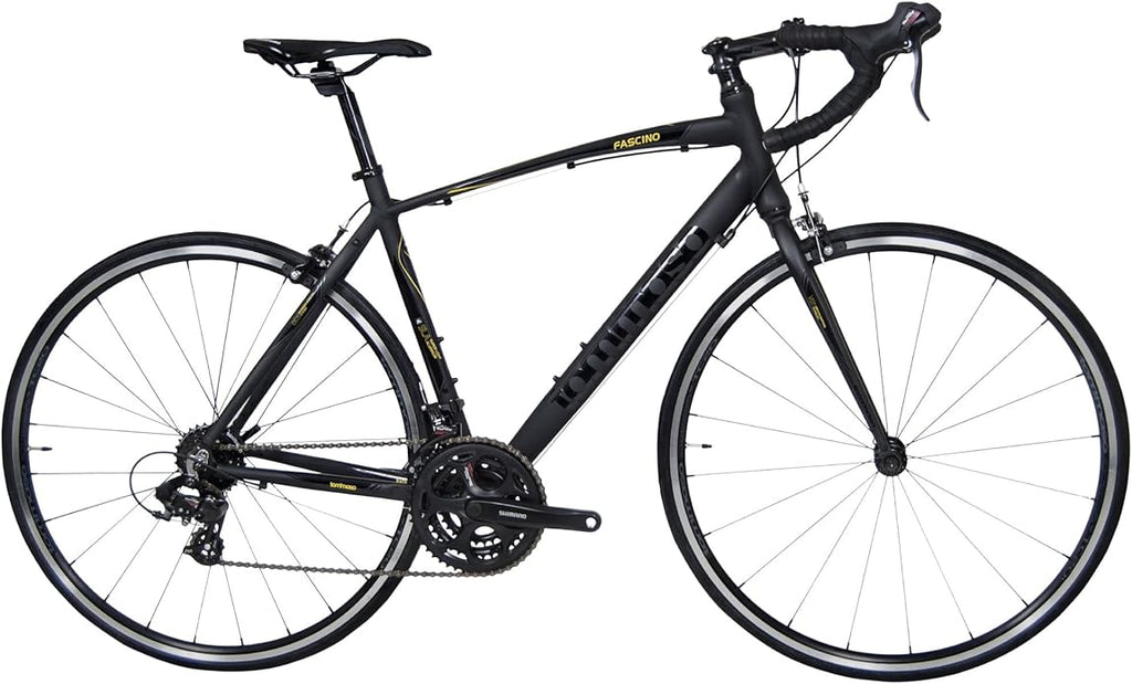Tommaso Fascino - Sport Performance Aluminum Road Bike, Shimano Tourney 21 Speeds Road Bicycle Men Road Bikes for Men