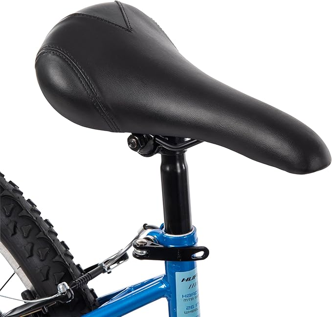 Huffy Stone Mountain Bike for Men and Women, 20”/24”/26”, 6-Speed (20”) or 21-Speed, Front or Dual Suspension (Varies), Multiple Colors, Adjustable Saddle, Shimano Equipped, All-Terrain Tires