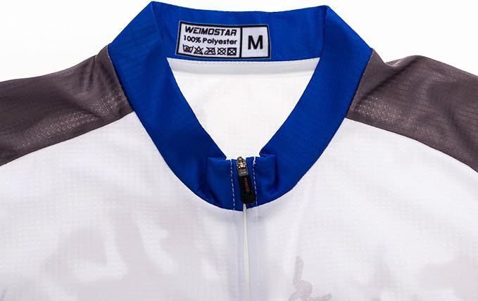 Men's Cycling Jersey Short Sleeve Bike Shirts Bicycle Jacket with Pockets