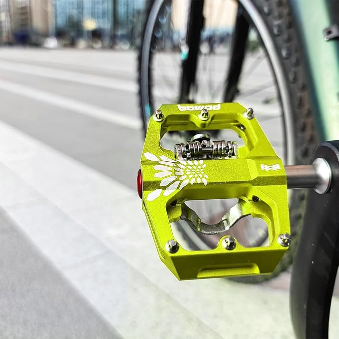 Bike Pedals 9/16" Lightweight Non-Slip Bicycle Platform Pedals - Fits Most Adult Bikes & Mountain Bikes &MTB, Road Bikes and Slip-Resistant Design