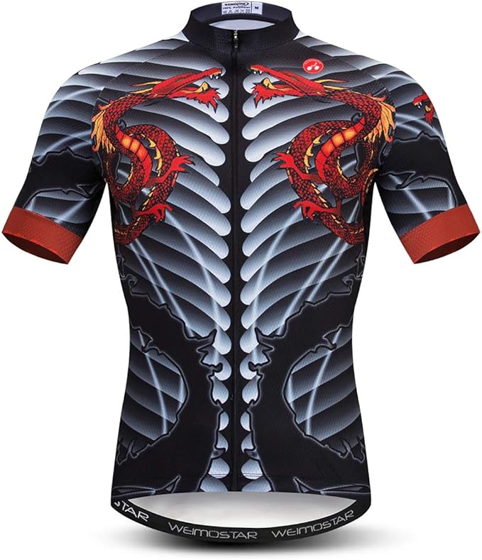 Men's Cycling Jerseys Summer Breathable Bicycle Shirts for Male Riding Clothing Quick Dry MTB Jersey